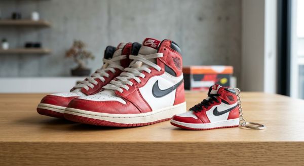 Porte-clés Jordan et sneakers : des miniatures stylisées pour votre collection